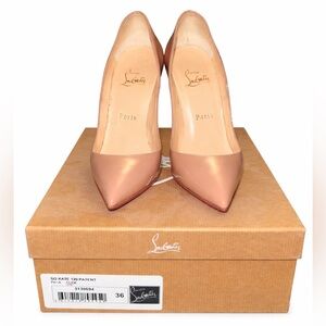 Christian Louboutin 120mm Patent Nude